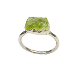 Ring Peridot, Silber, Größe 53