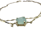 Armband mit Aquamarin, Silber925