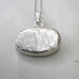 Anhänger Australischer Opal, Silber999