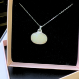 Anhänger Australischer Opal, Silber999