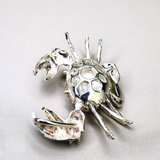 Anhänger Krabbe Perlmutt, Silber925