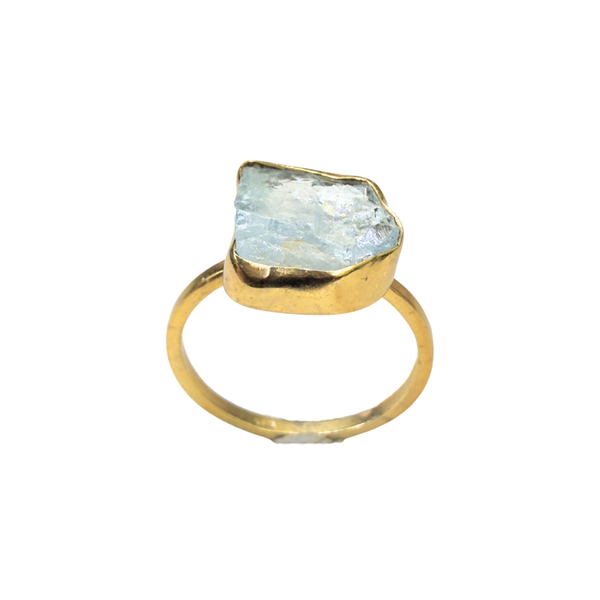 black raw crystal opal pendant with chain, silver 999