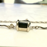 Armband mit Obsidian, Silber925