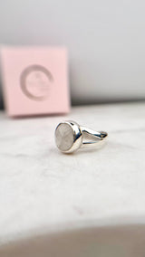 Mondstein Ring,  Silber925, verschiedene Größen, 49/51/53/55/61