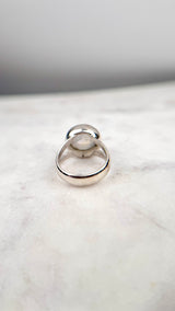 Mondstein Ring,  Silber925, verschiedene Größen, 49/51/53/55/61